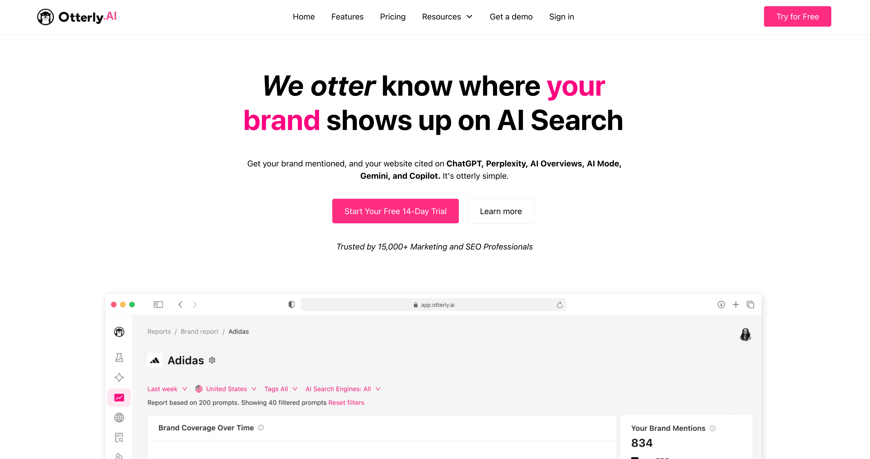 Otterly.AI Brand Monitoring Platform