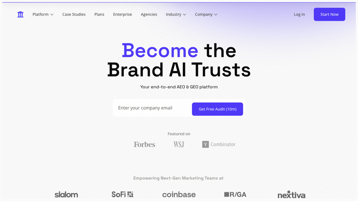 Athena HQ homepage