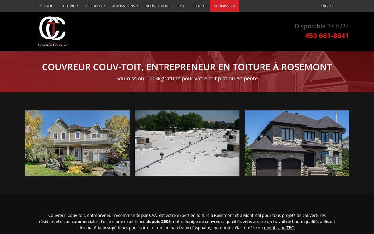 Couvreur Couv-Toit homepage