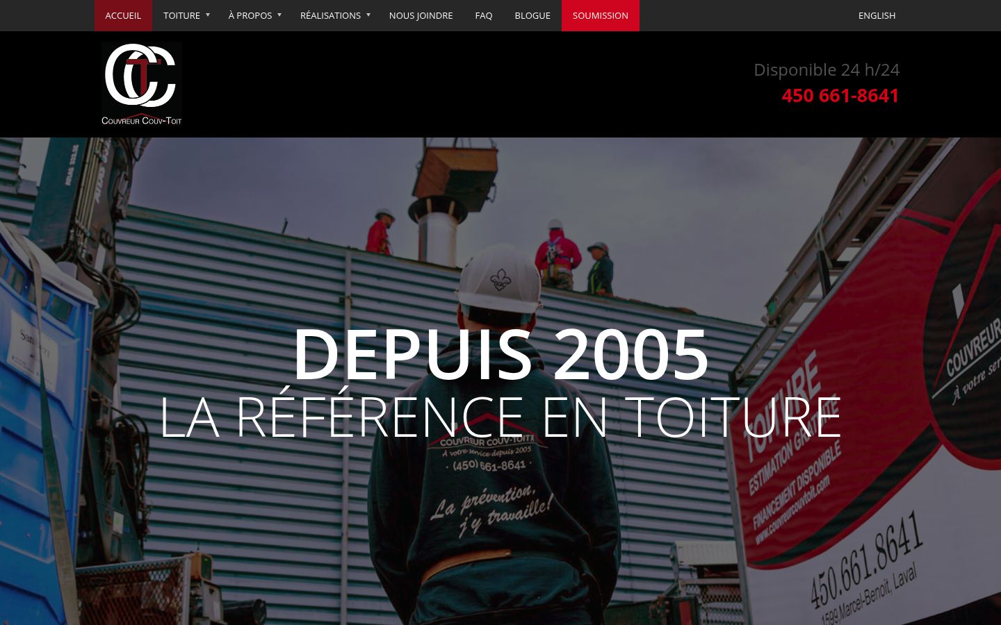 Couvreur Couv-Toit homepage