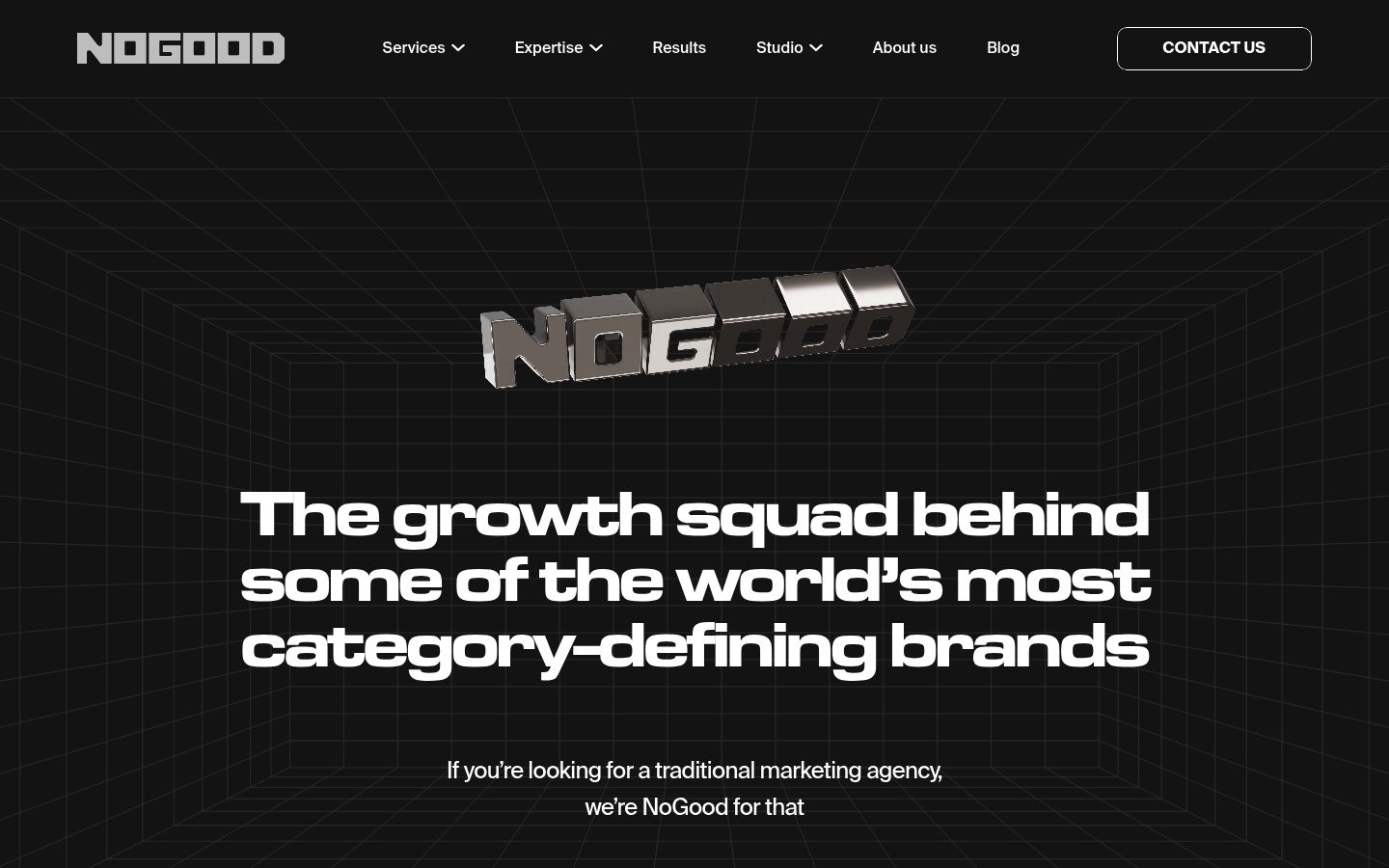 NoGood homepage